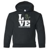 18500B Youth Heavy Blend Hooded Sweatshirt Thumbnail